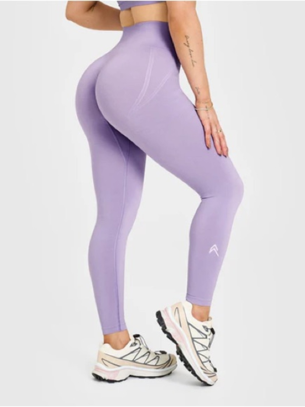 Oner Active Effortless Seamless Leggings Lilac Purple Scrunch Butt Medium M